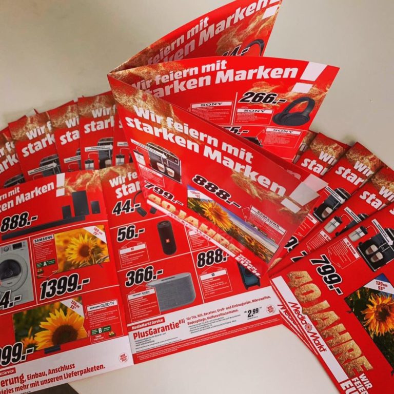 Drucksachen: Media Markt Wolfsburg