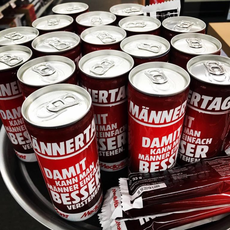Bier in Dosen: Media Markt Neubrandenburg